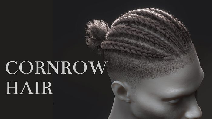Tóc nam undercut dài cornrow mang lại vẻ ngoại hình cá tính